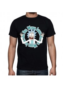 Мъжка тениска RICK AND MORTY - DUB WUBBA LUBBA